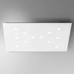 ICONE Slim - plafonnier LED plat, à 12 lampes. blanc| Plafonniers Led|Plafonniers