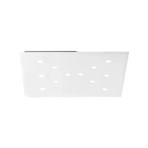 ICONE Slim - plafonnier LED plat, à 12 lampes. blanc| Plafonniers Led|Plafonniers