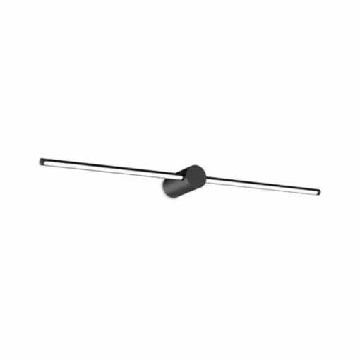 Ideallux Ideal Lux applique murale LED pour salle de bain Filo noir largeur 75 cm| Appliques Murales Led|Appliques Murales