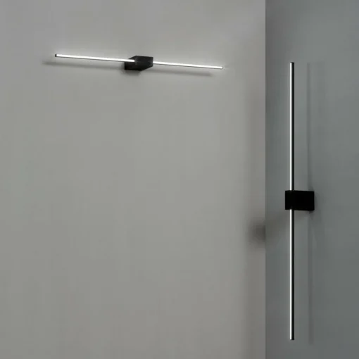 Ideallux Ideal Lux applique murale LED Theo noir largeur 115 cm aluminium| Appliques Murales Led|Appliques Murales