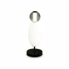 Ideallux Ideal Lux lampe de table LED Lumiere, verre opalin/gris, hauteur 50 cm| Lampes À Poser Led|Lampes À Poser Et Lampes De Table