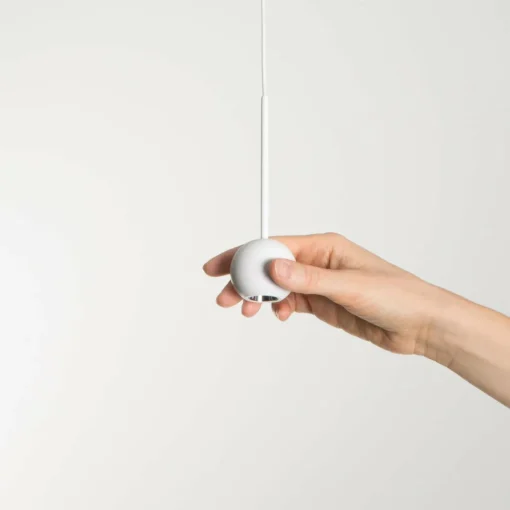 Ideallux Ideal Lux suspension LED Archimede Sfera, blanc, métal| Suspensions Led|Suspensions