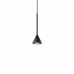 Ideallux Ideal Lux suspension LED Archimede Cono, noir, métal| Suspensions Led|Suspensions