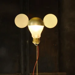 Ingo Maurer I Ricchi Poveri Toto lampe de table, or| Lampes À Poser Led|Lampes À Poser Et Lampes De Table