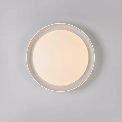 JUST LIGHT. Plafonnier LED Sati, plastique, blanc| Plafonniers Led|Plafonniers