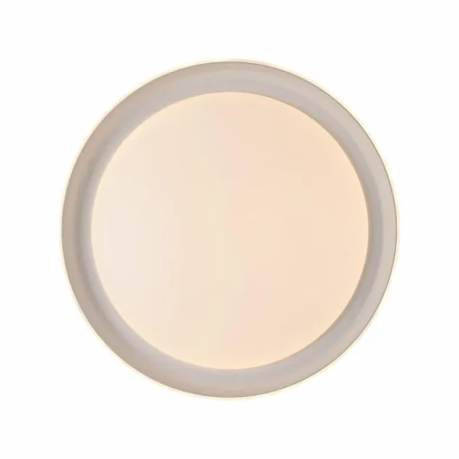 JUST LIGHT. Plafonnier LED Sati, plastique, blanc| Plafonniers Led|Plafonniers