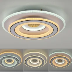 JUST LIGHT. Plafonnier LED Tolago, Ø 40 cm, CCT, intensité variable| Plafonniers Led|Plafonniers