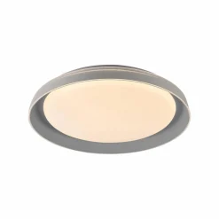 JUST LIGHT. Plafonnier LED Sati, plastique, gris| Plafonniers Led|Plafonniers