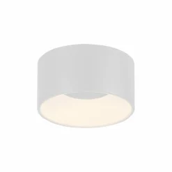JUST LIGHT. Plafonnier LED Tanika, blanc, Ø 16 cm, intensité variable| Plafonniers Led|Plafonniers