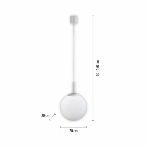 JUST LIGHT. Suspension LED LOLAsmart Bolo, Ø 20 cm, RVB, CCT| Suspensions Led|Suspensions