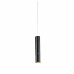 JUST LIGHT. Suspension LED rechargeable Attach, noir, fer| Suspensions Led|Suspensions