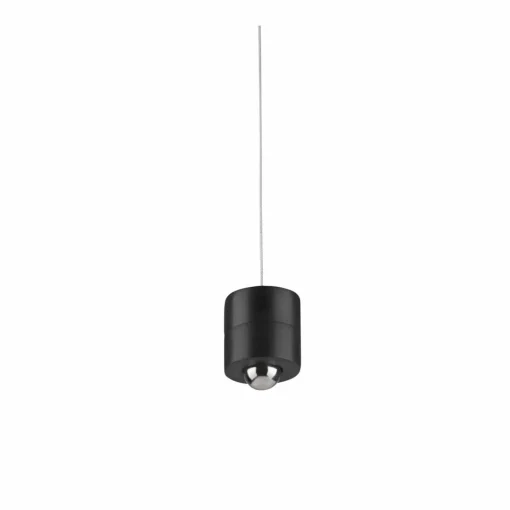 JUST LIGHT. Suspension LED rechargeable Attach, noir, fer| Suspensions Led|Suspensions