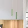 JUST LIGHT. Suspension LED rechargeable Attach, vert, fer| Suspensions Led|Suspensions