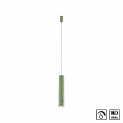 JUST LIGHT. Suspension LED rechargeable Attach, vert, fer| Suspensions Led|Suspensions