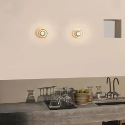 Karman Agua applique LED, IP44, verre clair| Appliques Murales Led|Appliques Murales