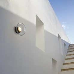 Karman Agua applique LED, IP44, verre clair| Appliques Murales Led|Appliques Murales