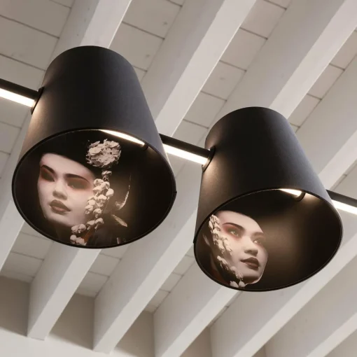 Karman Cupido luminaire linéaire LED 149cm, appli| Suspensions Led|Suspensions