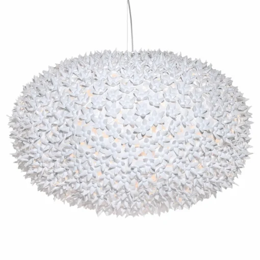 Kartell Big Bloom suspension LED G9, blanc| Suspensions Led|Suspensions