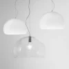 Kartell Big FL/Y suspension LED, transparent| Suspensions Led|Suspensions