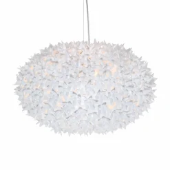 Kartell Bloom S1 suspension LED G9, blanc| Suspensions Led|Suspensions