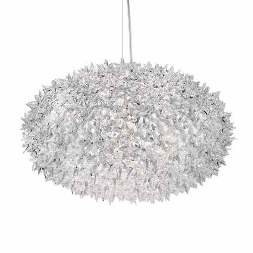 Kartell Bloom S1 suspension LED G9, transparent| Suspensions Led|Suspensions