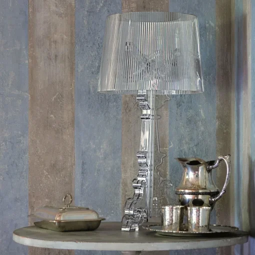 Kartell Bourgie lampe à poser LED, transparente| Lampes À Poser Led|Lampes À Poser Et Lampes De Table