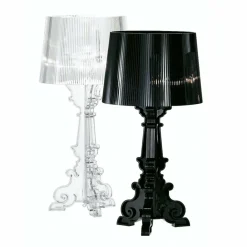 Kartell Bourgie lampe à poser LED, transparente| Lampes À Poser Led|Lampes À Poser Et Lampes De Table