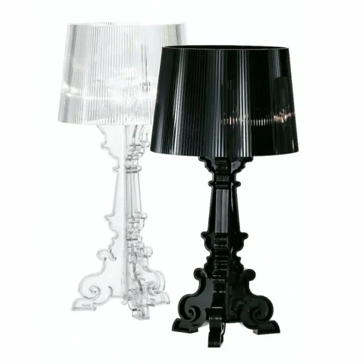 Kartell Bourgie lampe à poser LED, transparente| Lampes À Poser Led|Lampes À Poser Et Lampes De Table