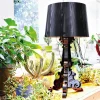 Kartell Bourgie lampe à poser LED noire| Lampes À Poser Led|Lampes À Poser Et Lampes De Table