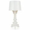Kartell Bourgie lampe à poser LED E14, blanc/doré| Lampes À Poser Led|Lampes À Poser Et Lampes De Table