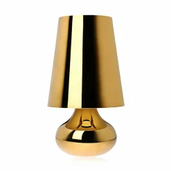 Kartell Cindy lampe à poser LED or foncé métallisé| Lampes À Poser Led|Lampes À Poser Et Lampes De Table
