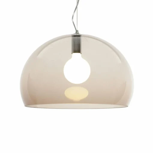 Kartell FL/Y suspension, Ø 52 cm, brune| Suspensions Led|Suspensions