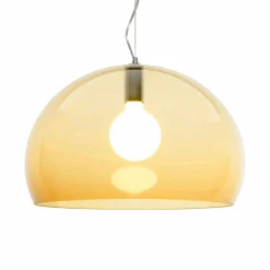 Kartell FL/Y suspension, Ø 52 cm, ambrée| Suspensions Led|Suspensions