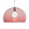 Kartell FL/Y suspension, Ø 52 cm, bourgogne| Suspensions Led|Suspensions