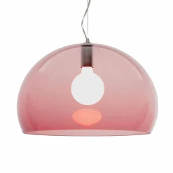 Kartell FL/Y suspension, Ø 52 cm, bourgogne| Suspensions Led|Suspensions