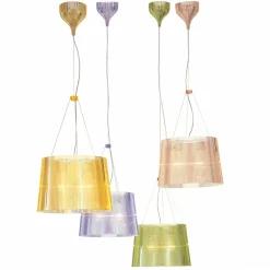 Kartell Gé suspension LED, rose| Suspensions Led|Suspensions