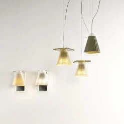 Kartell Light-Air suspension LED, transparent| Suspensions Led|Suspensions