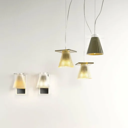 Kartell Light-Air suspension LED, transparent| Suspensions Led|Suspensions