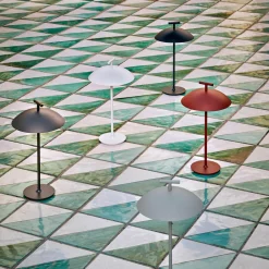 Kartell Mini Geen-A lampe table LED 2 700 K rouge| Lampes À Poser Led|Lampes À Poser Et Lampes De Table