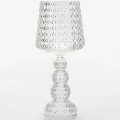 Kartell Mini Kabuki - lampe table LED, transparent| Lampes À Poser Led|Lampes À Poser Et Lampes De Table