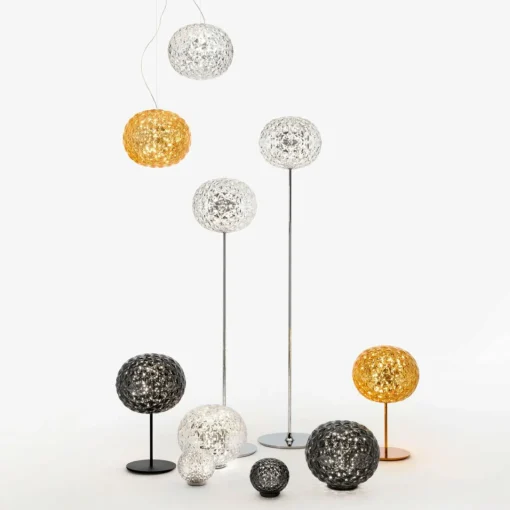 Kartell Mini Planet lampe à poser LED, gris fumé| Lampes À Poser Led|Lampes À Poser Et Lampes De Table