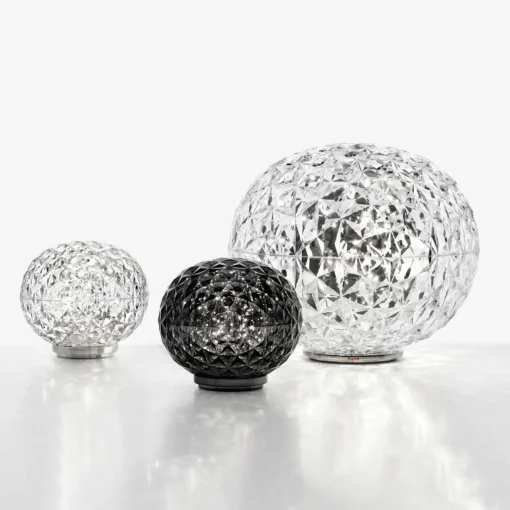 Kartell Mini Planet lampe à poser LED, gris fumé| Lampes À Poser Led|Lampes À Poser Et Lampes De Table