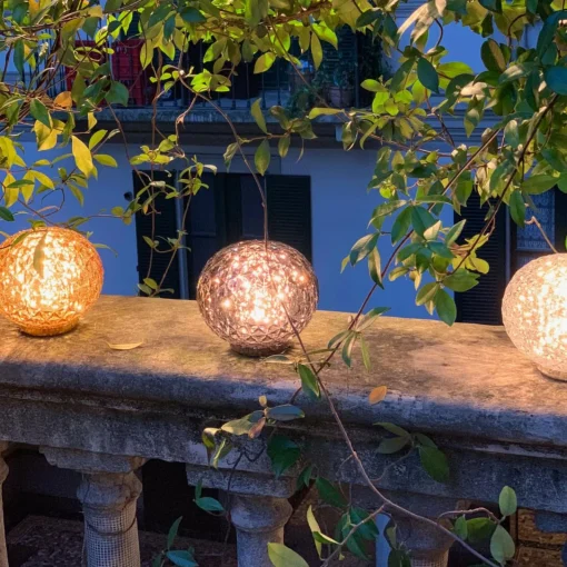 Kartell Mini Planet lampe à poser batt, gris fumé| Lampes À Poser Led|Lampes À Poser Et Lampes De Table