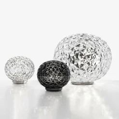 Kartell Mini Planet lampe à poser batterie, transp| Lampes À Poser Led|Lampes À Poser Et Lampes De Table
