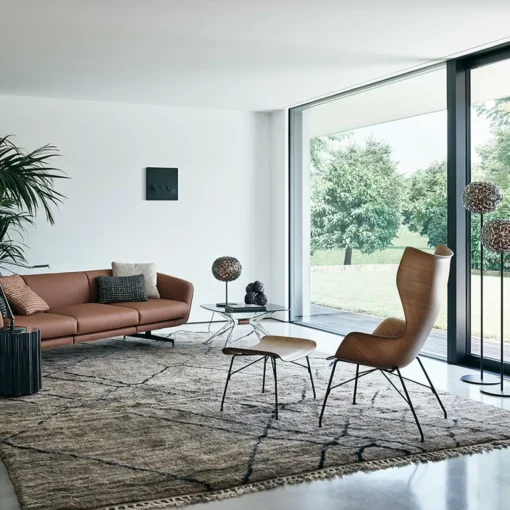 Kartell Planet lampadaire LED, 130 cm, gris fumée| Lampadaires Led|Lampadaires