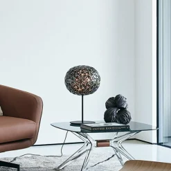 Kartell Planet lampe à poser LED, pied, gris fumée| Lampes À Poser Led|Lampes À Poser Et Lampes De Table