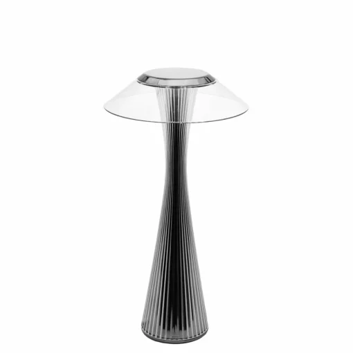 Kartell Space - lampe à poser designer LED, titane| Lampes À Poser Led|Lampes À Poser Et Lampes De Table