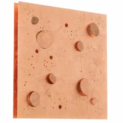 Knikerboker Buchi applique 60x60 cm feuille cuivre| Appliques Murales Led|Appliques Murales