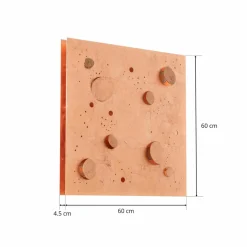 Knikerboker Buchi applique 60x60 cm feuille cuivre| Appliques Murales Led|Appliques Murales