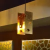 Knikerboker Buchi suspension 11x11x23 cm dorée| Suspensions Led|Suspensions